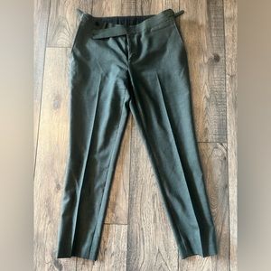Spier and Mackay Trousers VBC Wool Green with Side Tabs